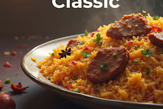 create catchy social media food posts