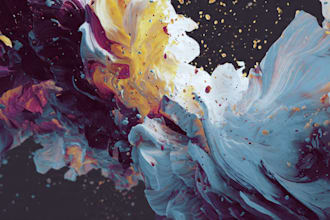 make creative abstract art for you