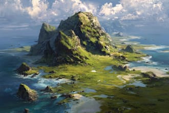 paint digital concept art and illustration