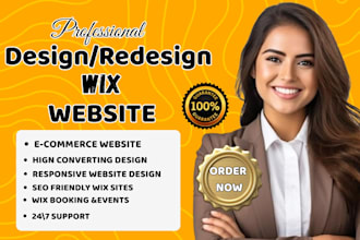 build wix wesite design wix membership setup wix redesign wix online redesign