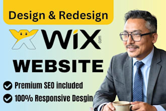 design professional business wix website