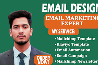 design email template, newslatter, email marketing campaign