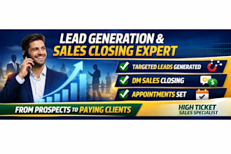 do high ticket sales closer sales represntative sales coach appointment setting