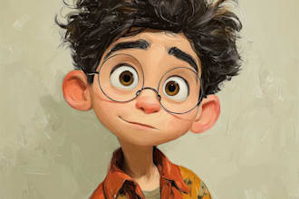 draw disney portrait cartoon character