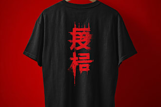 do typography graphic t shirt design for sports, business, apparel