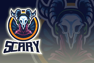 make an high quality goat logo for you with new concept