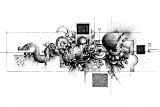 custom an abstract tattoo design