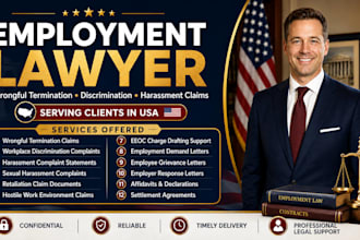 be your employment lawyer to draft and review contracts and provide legal advice