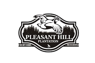 design significant pleasant hill plantation logo