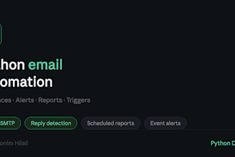 build python email automation systems