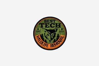 design mascot robust wildlife control logo