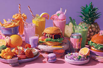 food pop art of your food pop art