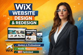 design wix website redesign wix website ecommerce development online store seo