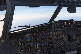 teach you how to fly any historic or modern airliner in msfs or x plane