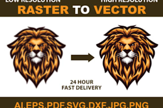 vectorize, redraw, trace, recreate your logo or image in adobe illustrator