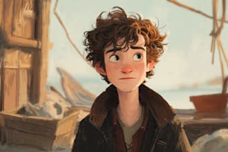 do disney cartoon portrait