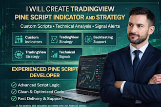create tradingview pine script indicator and strategy