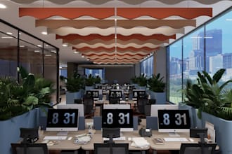 design modern office interiors
