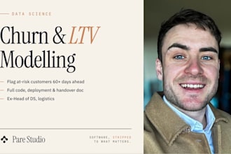 build a churn or ltv model to improve customer retention
