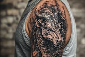 design a modern and minimalist tattoo design