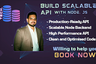 build secure rest API with nodejs and postgresql or mongodb