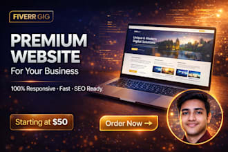 create a professional, responsive and SEO friendly website