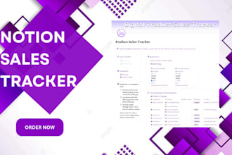 build a notion sales tracker dashboard to monitor revenue custom notion template