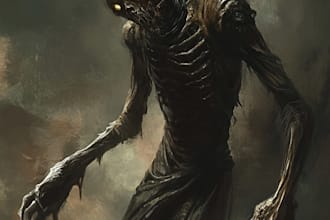 do horror character design