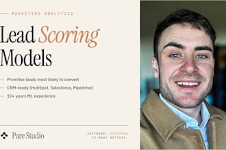 build a lead scoring model to increase conversions