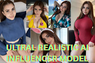 train realistic influencer lora models and build comfyui