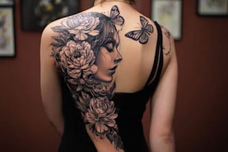 design bold traditional old school tattoo artwork