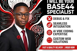 base44 bug fix base44 expert base44 integration base44 ai vibe coding base44 web