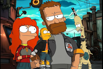 draw you futurama style