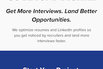 write an ats optimized resume for business professionals