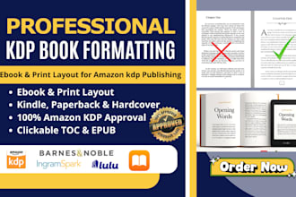 create pdf ebook design kdp book formatting ebook layout design book publishing