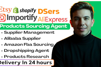 do shopify products sourcing agent alibaba supplier fba
