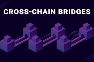cross chain bridge, layerzero integration, staking system and smart contract
