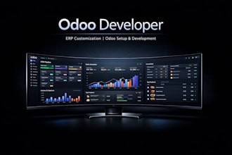 be your odoo developer for erp, odoo customization and implementation