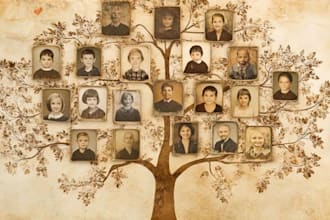 find your family tree with detailed genealogy research