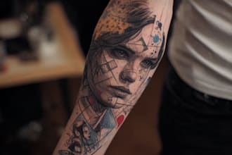draw badass old school tattoo designs