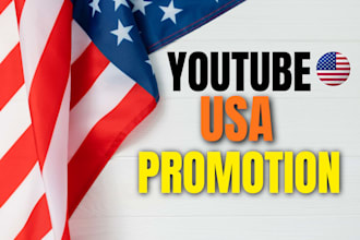 promote your youtube video to the USA audience