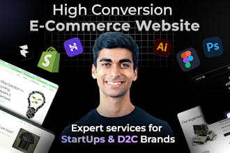 build revenue and conversion focused ecommerce with shopify