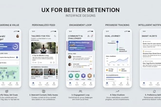 design UX focused interfaces for better retention