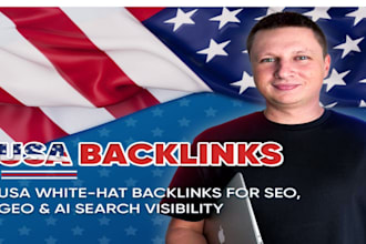 build high authority USA backlinks and press release
