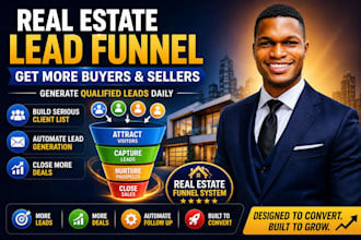 design a high converting real estate sales funnel