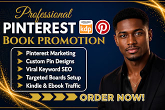 do pinterest marketing and SEO for kindle book promotion