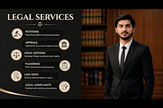 draft legal motions,lawsuits, legal complaints,legal letters and contracts