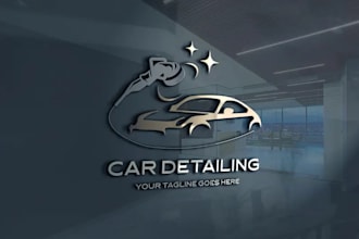 do professional automotive, car repair, motor car logo design