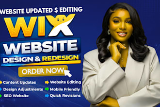 improve wix website editing wix website updates wix website optimization