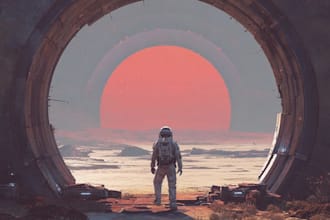 design sci fi illustration and sci fi sci fi illustration